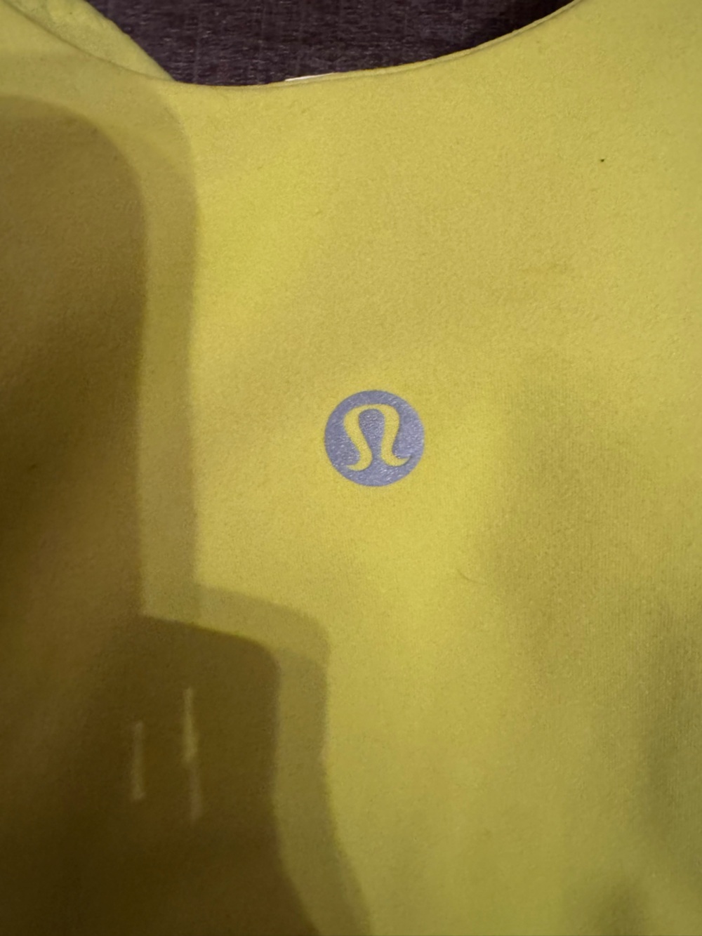 lululemon athletica Womens Bright Lime Green align tank top - Picture 3 of 5